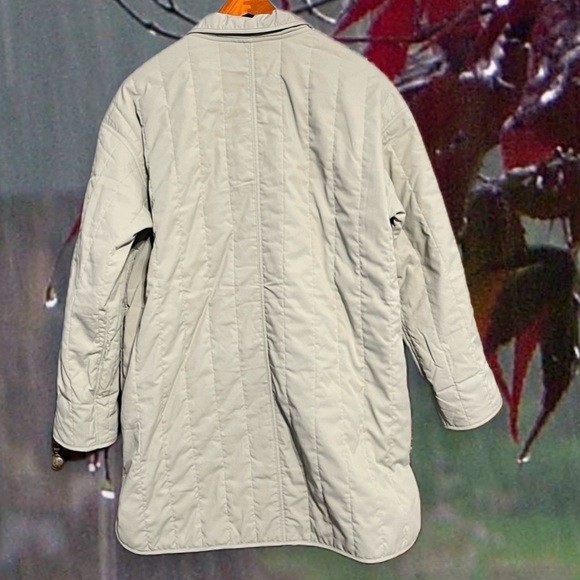 Calia quilted jacket (sage green) fully lined Medium NWT